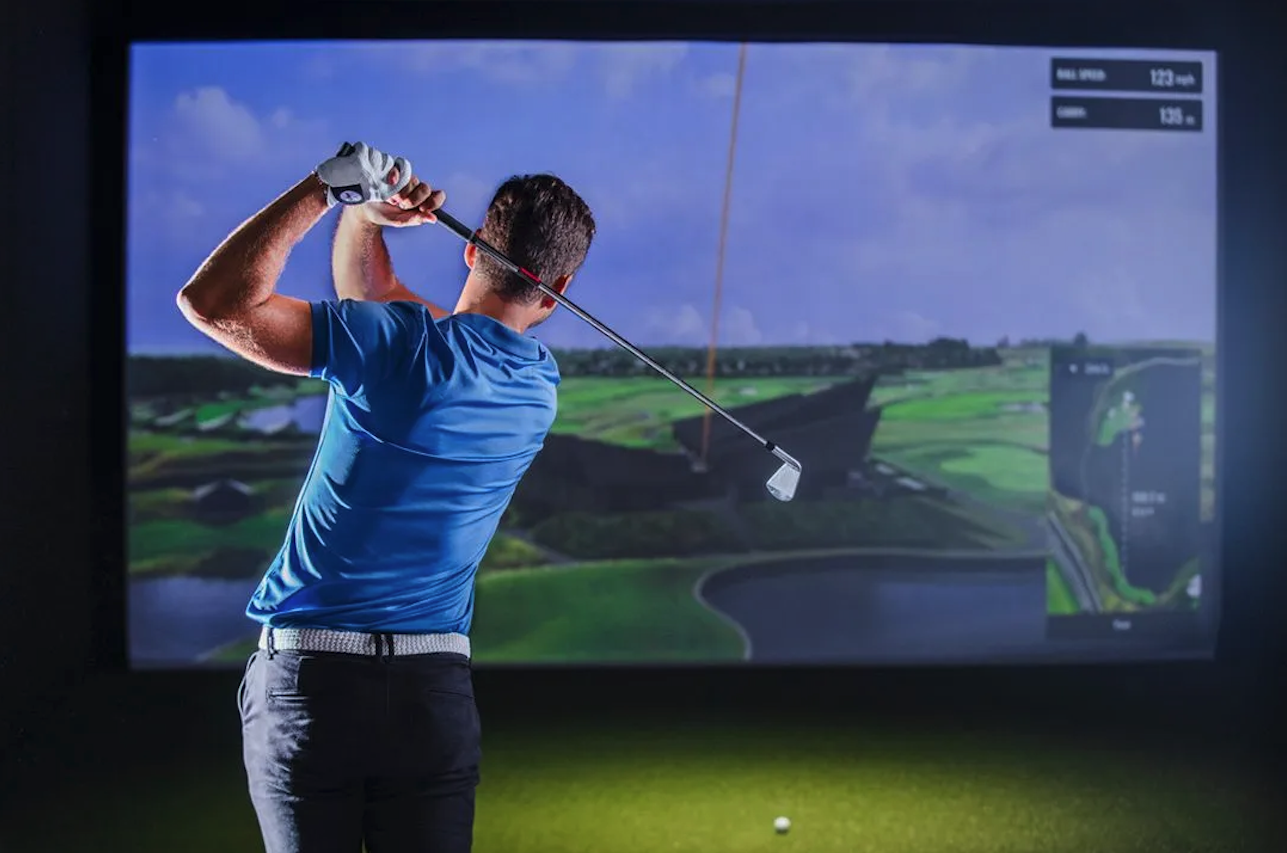 bryson golf simulator